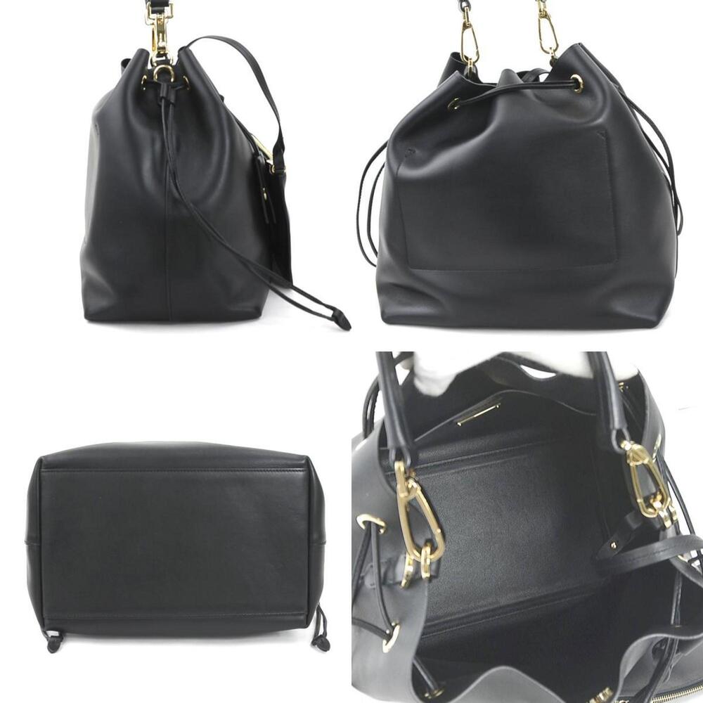 Miu Miu Miu handbag shoulder bag leather black ladies h30931g - Picture 3 of 5